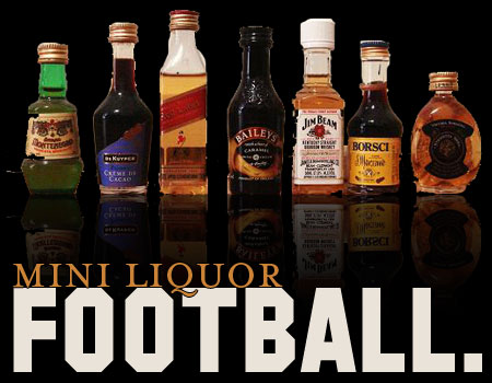 Mini Liquor Football